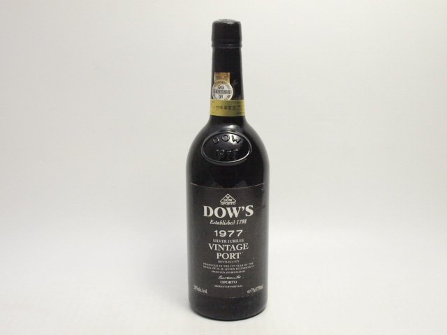 漏れ跡あり★★DOW'S ダウズ 1977 ヴィンテージポート 750ml/20%★AG6129