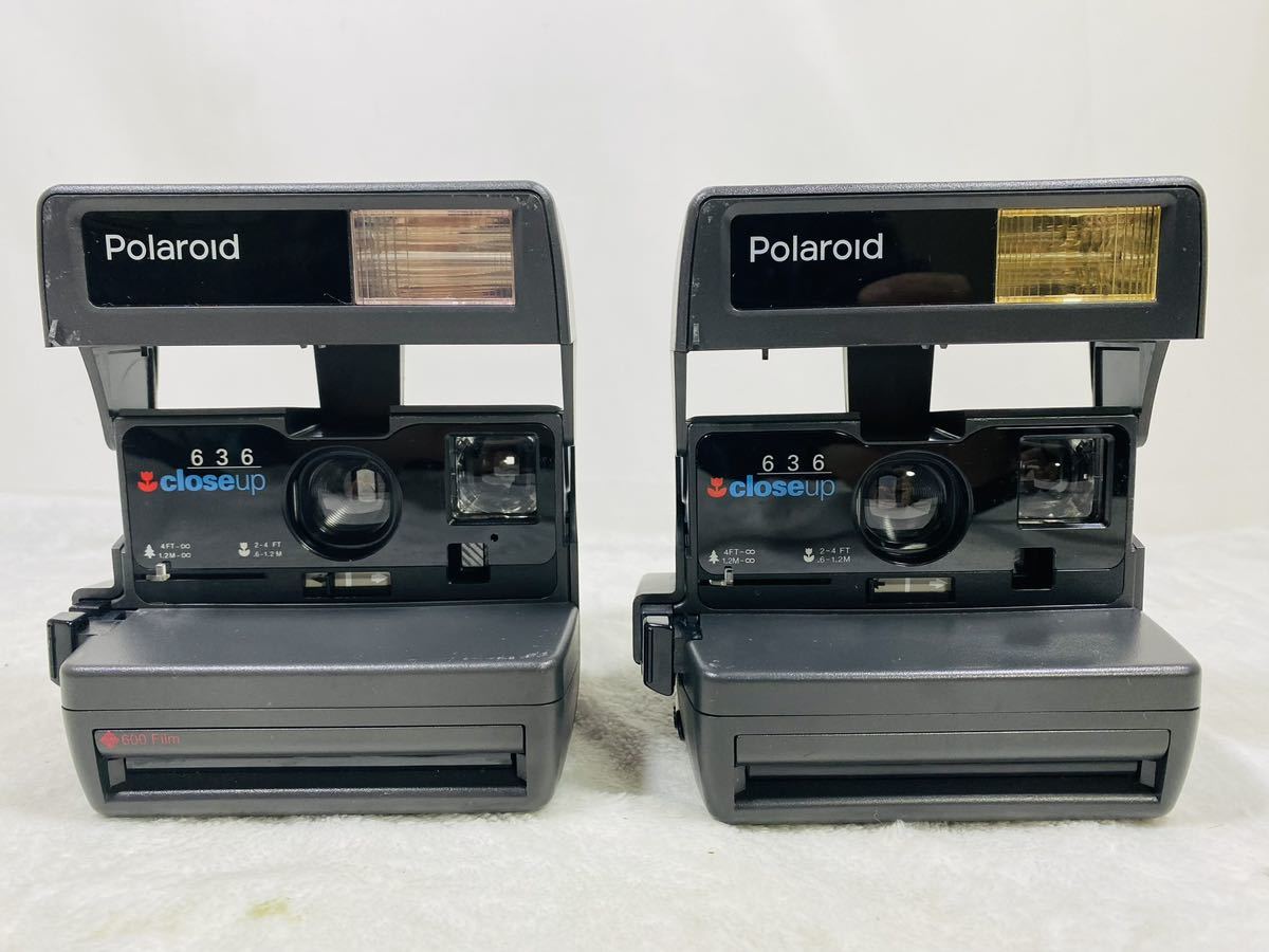 ジャンク品】Polaroid ポラロイド 636 closeup クローズアップ × 2個
