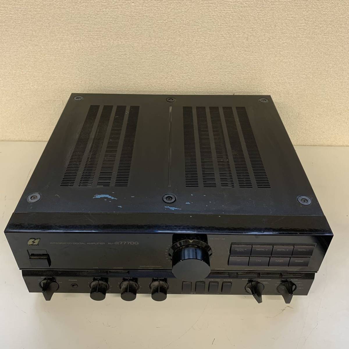 Ja3】 Sansui AU-α777DG プリメインアンプ 通電 現状品 オーディオ