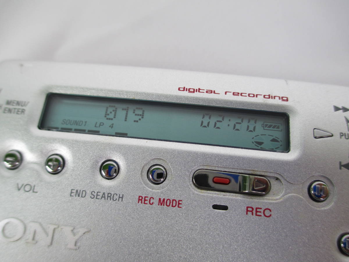 SONY ソニー ポータブルMDレコーダー WALKMAN MZ-R30 □JHC18 【公式通販】