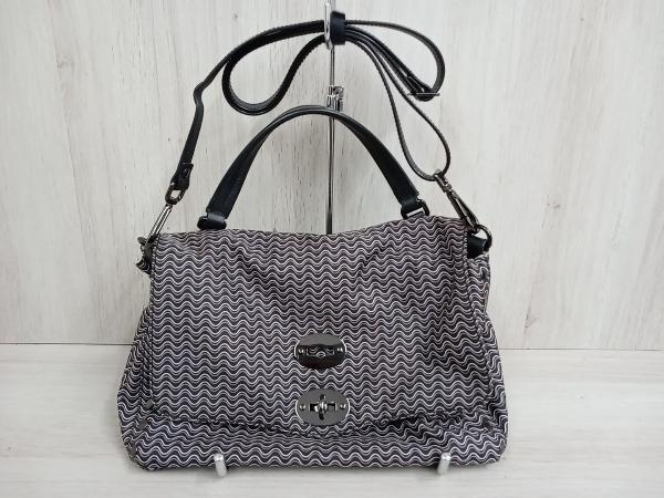 GUCCI 001 ワンショルダーバッグ 肩掛け GG柄 ロゴ金具 黒 0 - GG 