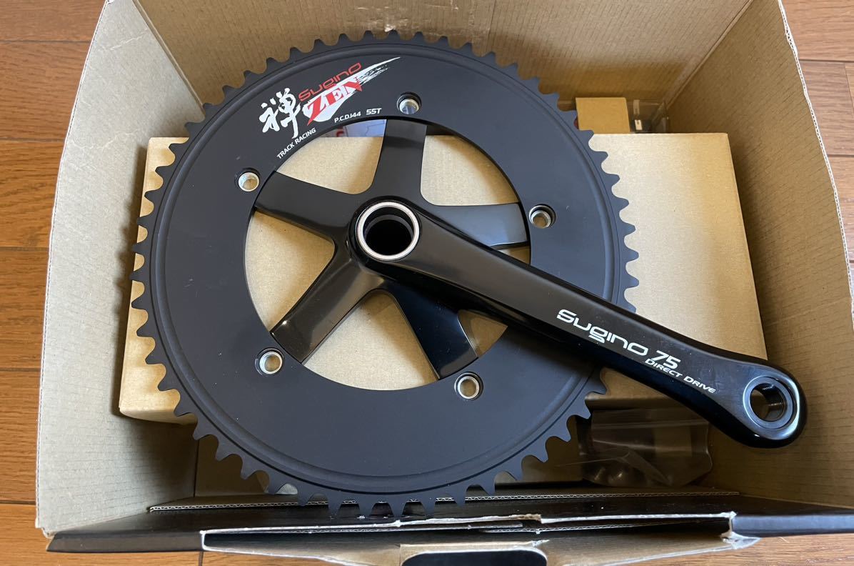 Sugino スギノ 禅 ZEN チェーンリング 55T PCD144mm Sugino zen ピスト
