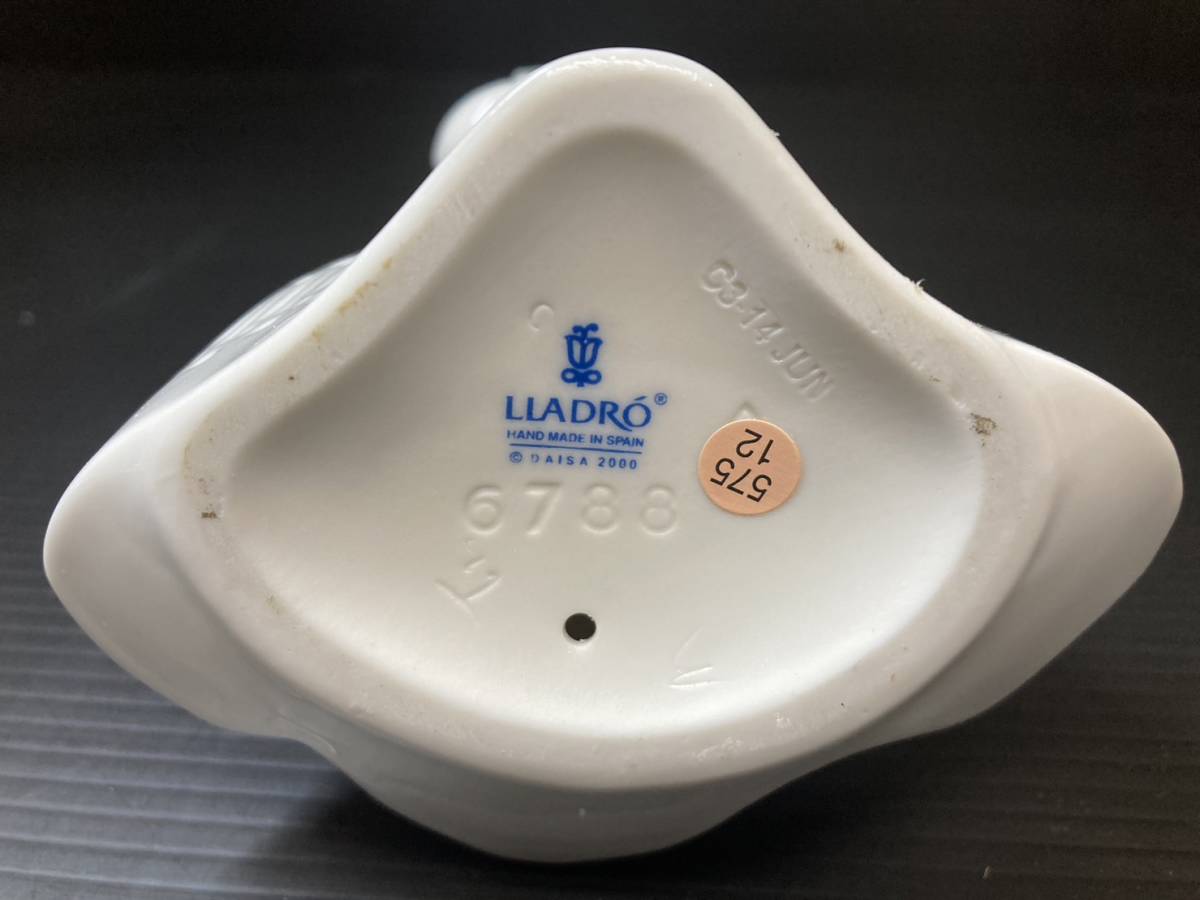 吉斉23 1円オークション LLADRO リヤドロ 天使の願い フィギュリン
