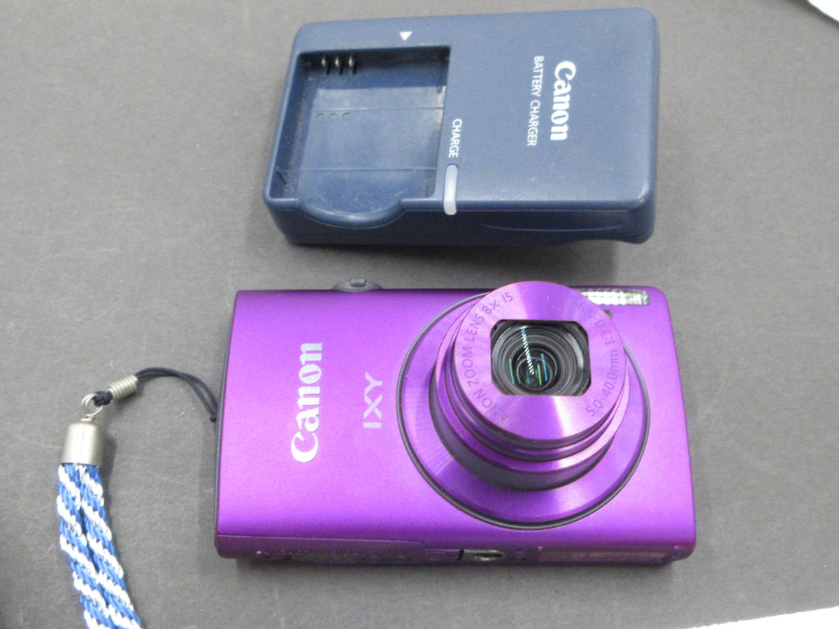 Canon IXY600F 紫 パープル デジカメ 美品☆Canon キャノン デジタル