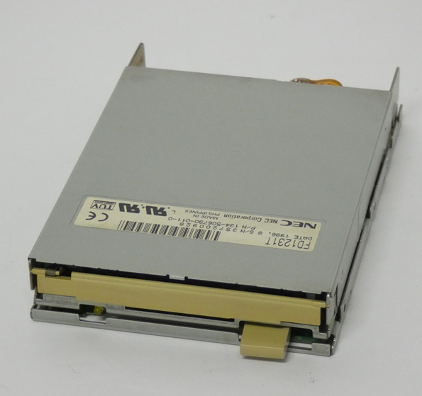 ■NEC FDD 3.5インチ フロッピーディスクドライブ FD1231T 1台 1996年製 PC-9821