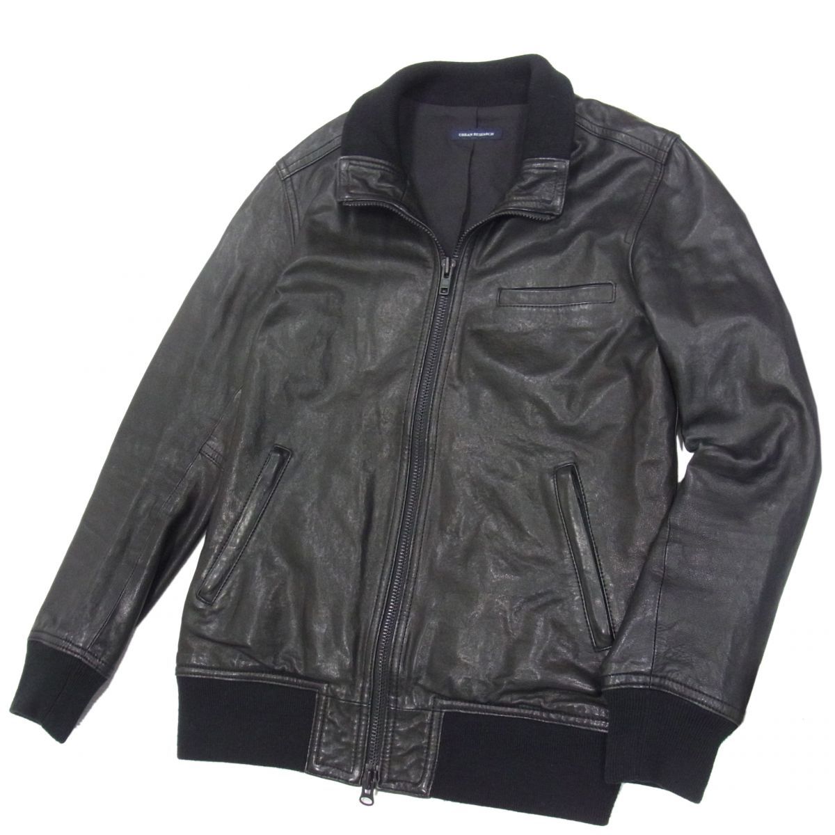 参考定価3万◇URBAN RESEARCH ラムレザーライダースジャケット 