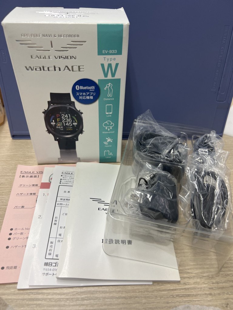 ◆《DD380》96653 EAGLE VISION watch ACE typeW EV-933 GPS ゴルフナビ
