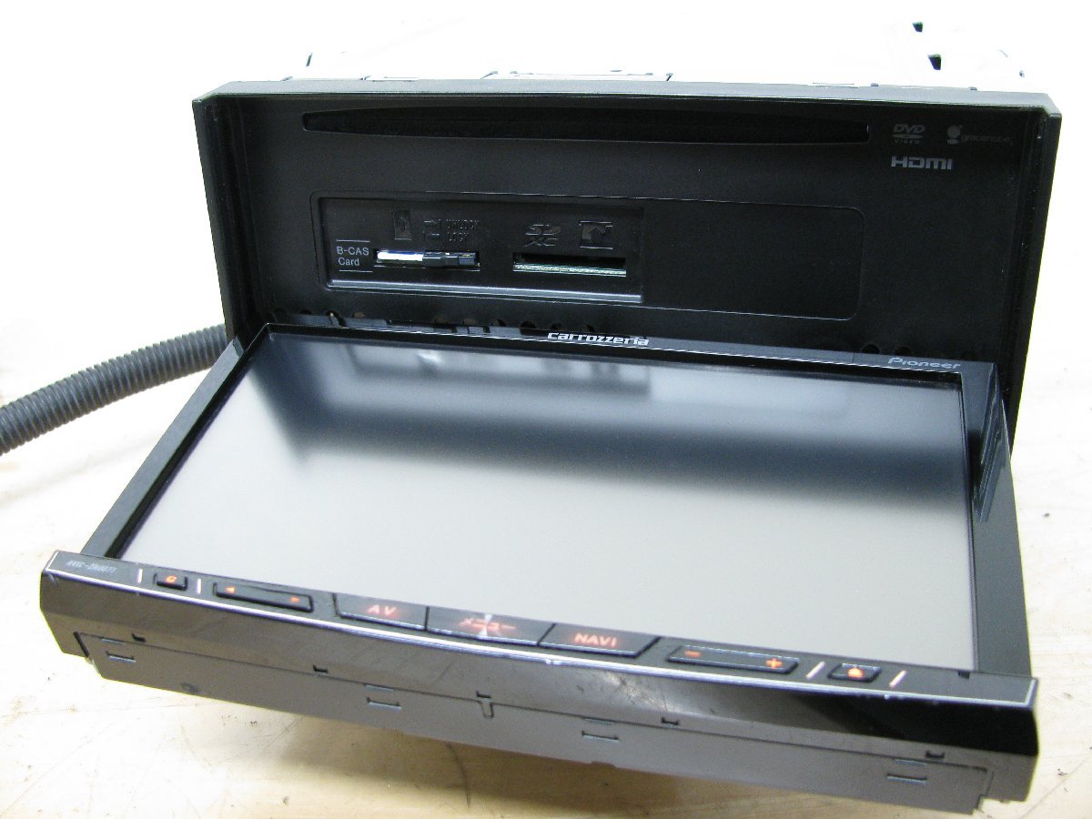 106926-B]カロッツェリア HDDナビ AVIC-ZH0077 サイバーナビ 故障品