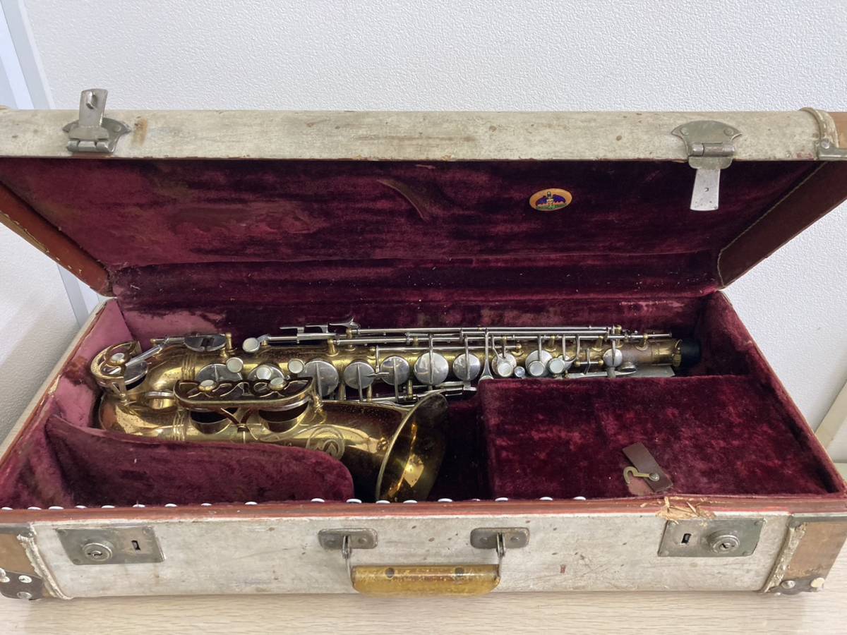 ⑩楽器 中古 EVETTE SCHAEFFER アルトサックス 動作未確認 ジャンク