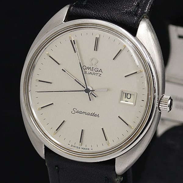 1円 オメガ シーマスター 2.TOOL 106 QZ シルバー文字盤 デイト メンズ腕時計 KTR 7251200