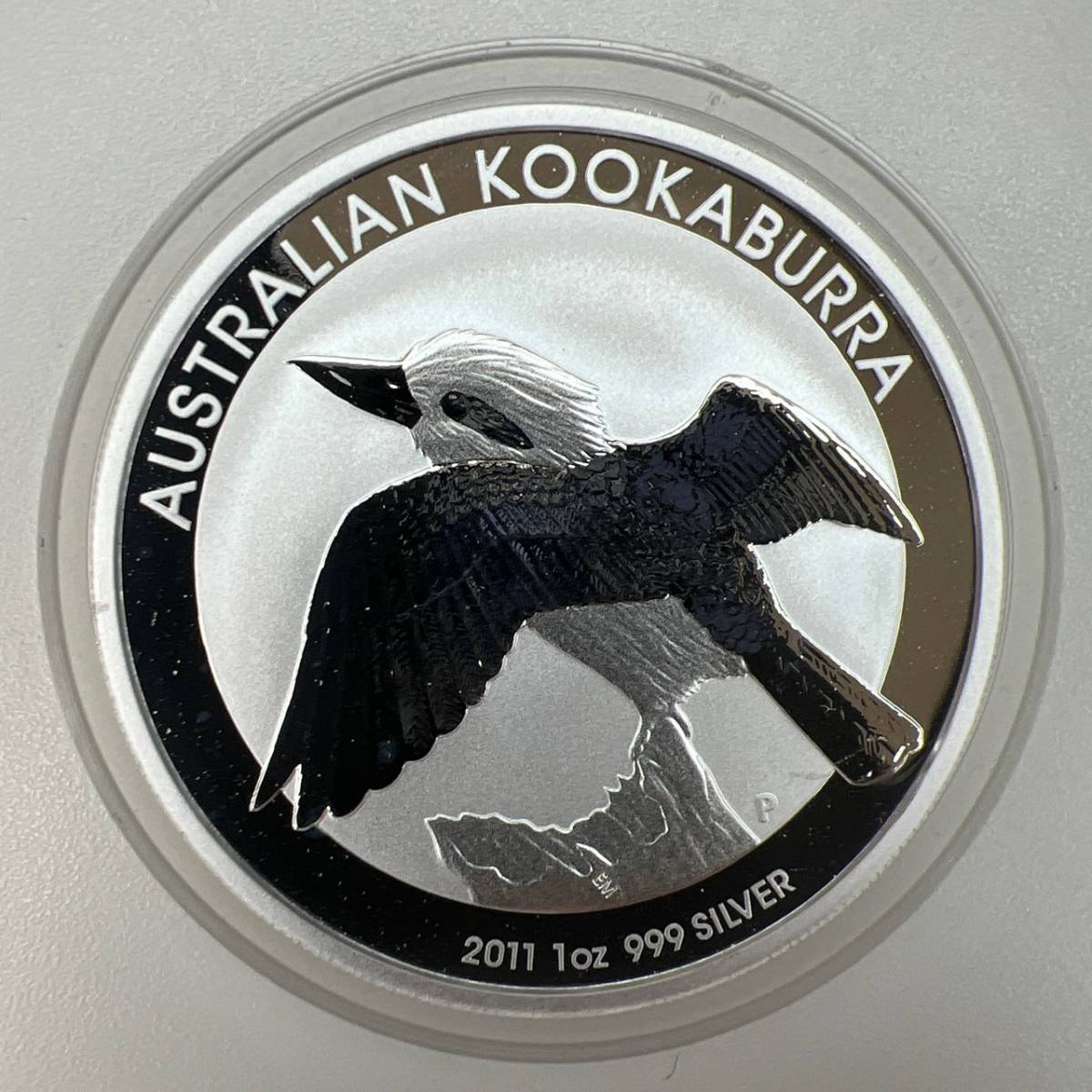 オーストラリア カワセミ 1ドル銀貨 1オンス 2011 純銀 999 SILVER