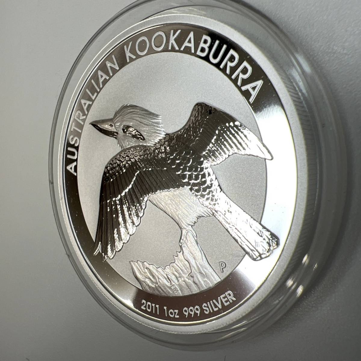 オーストラリア カワセミ 1ドル銀貨 1オンス 2011 純銀 999 SILVER