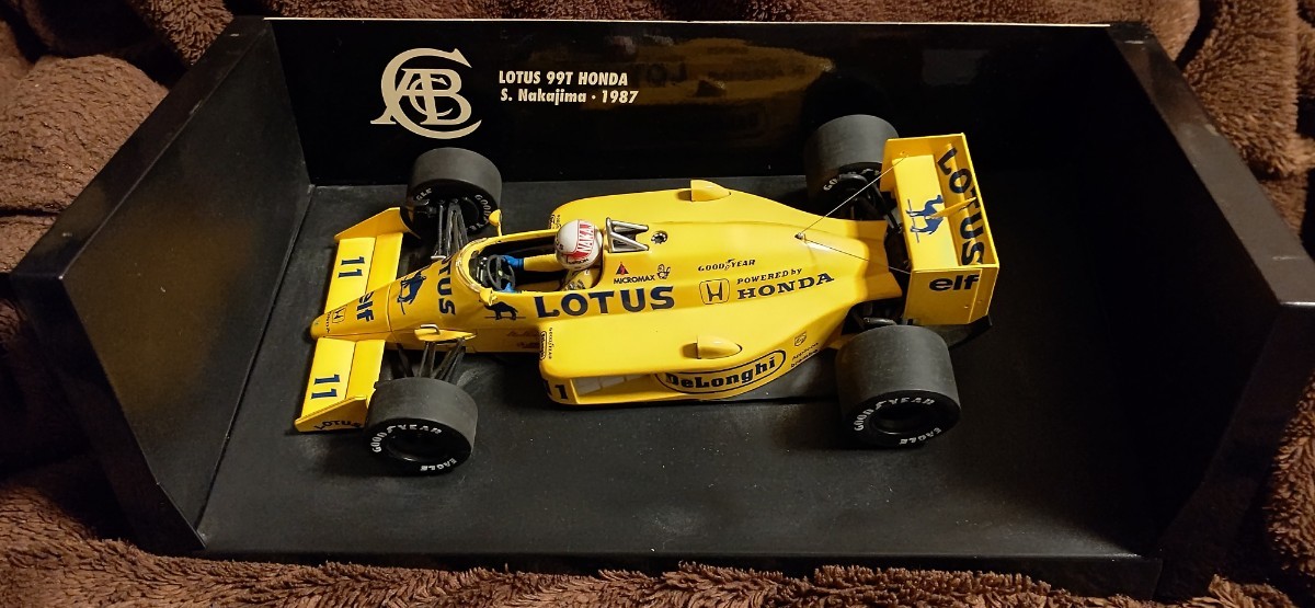 ミニチャンプス PMA 1/18 ロータス・99T・ホンダ 1987 中嶋悟