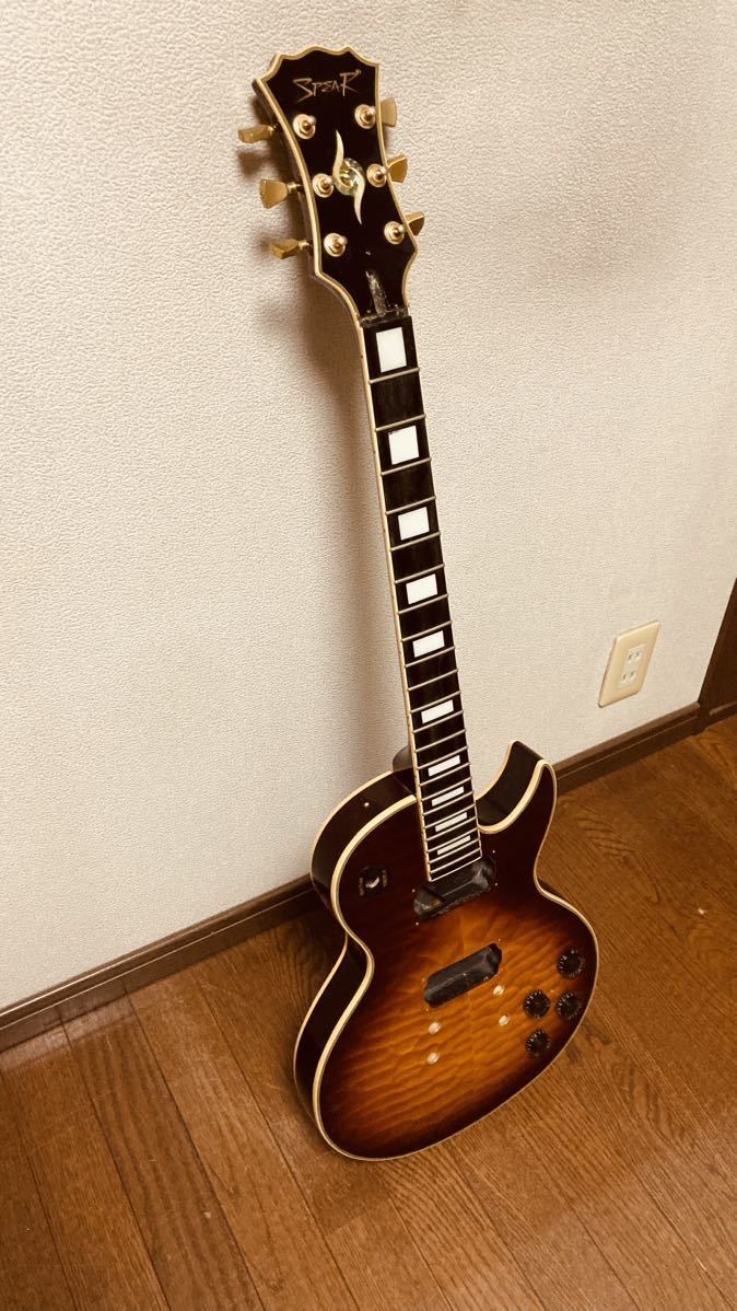 ギター Spear CLAYMORE HOLLOW FLAME SPEAR GUITAR｜スピアギター