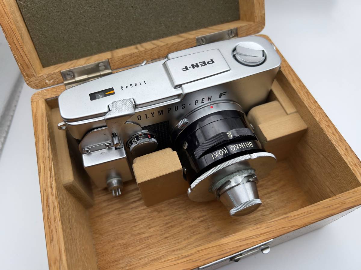 田*中様 中古品　OLYMPUS-PEN F 一眼レフフィルムカメラ　遺品整理品 オリンパス pen f 中古 シ レ様 中古品 OLYMPUS-PEN F 一眼レフ