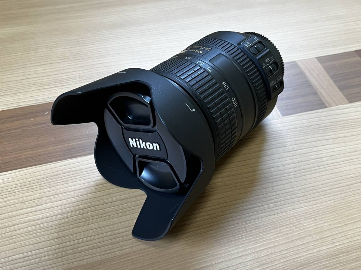 ニコン Nikon NIKKOR 18-200mm F3.5-5.6G ED VR《ズームレンズ》 取説