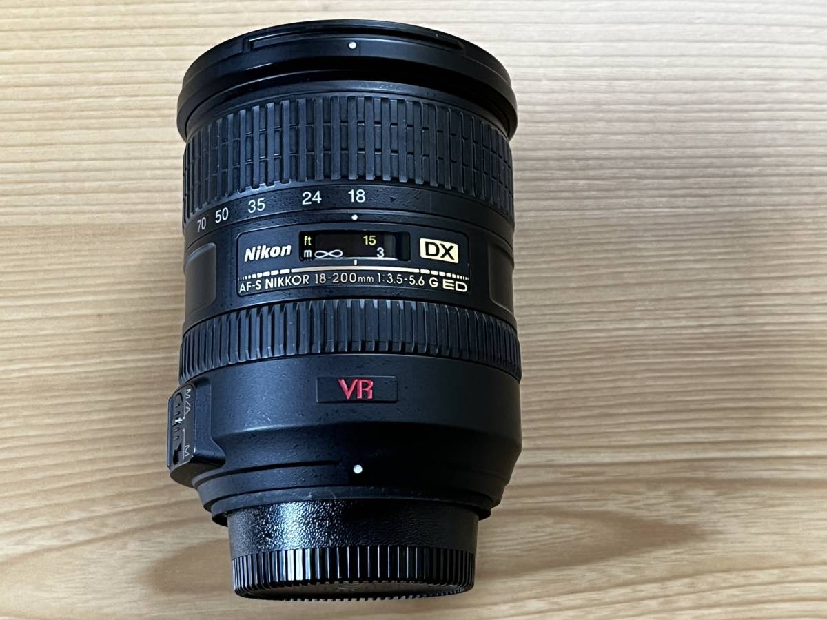 ニコン Nikon NIKKOR 18-200mm F3.5-5.6G ED VR《ズームレンズ》 取説