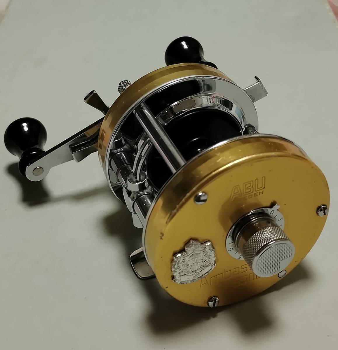美品☆アブ アンバサダー ABU Ambassadeur 5500 シャンパンゴールド