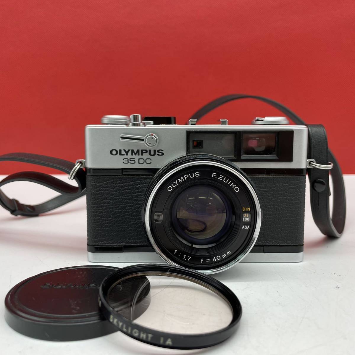□ OLYMPUS 35 DC レンジファインダー フィルムカメラ F.ZUIKO 40mm F1