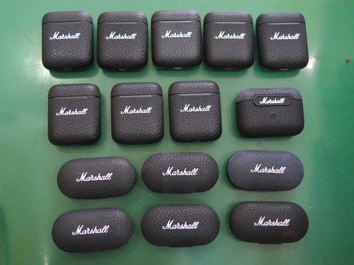 1円～△☆ジャンク Marshall マーシャル Bluetooth ワイヤレス イヤホン イヤフォン 計15点 まとめて