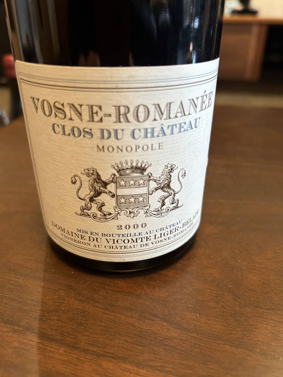 Comte COMTE LIGER-BELAIR（コントリジェベレール）【2000】ヴォーヌ