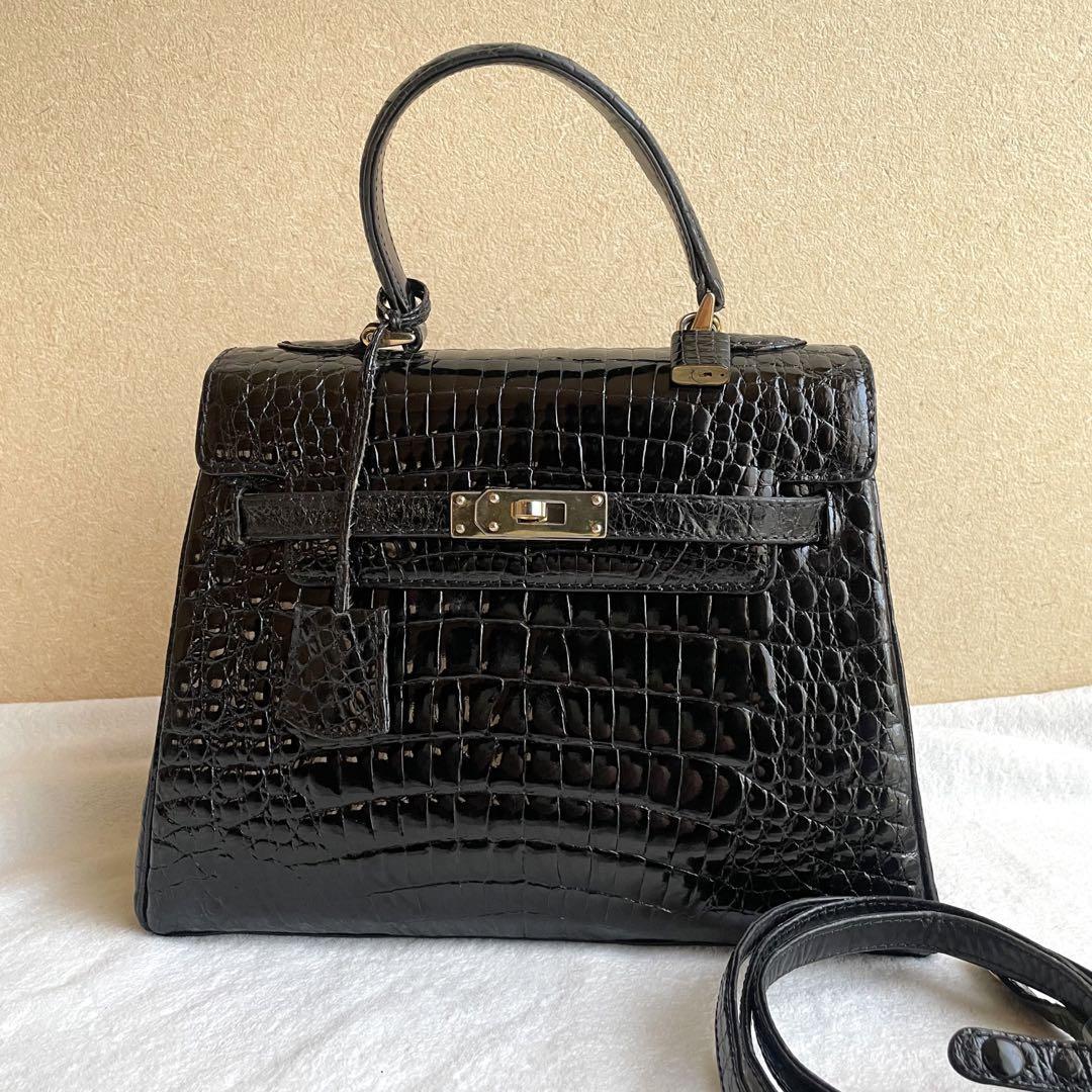KAIYOシャイニングクロコダイル2wayバック 甘ったるく