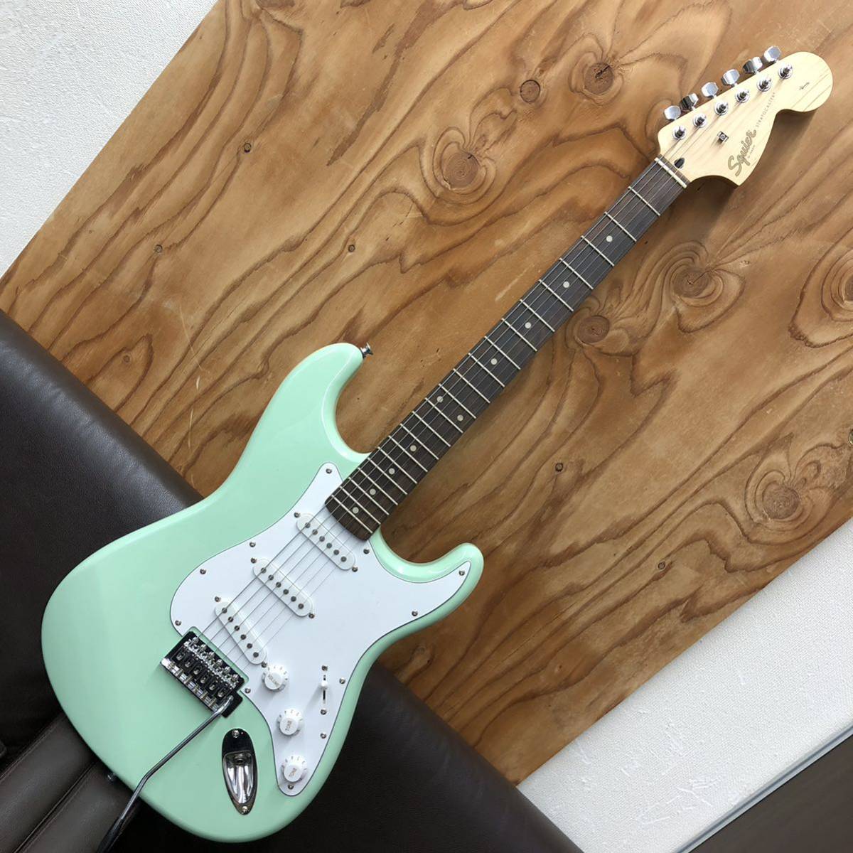 Squier by Fender ストラトキャスター STRATOCASTER ミントグリーン 音