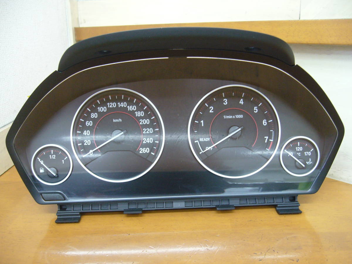 (^^♪　BMW　F31　320ｉツーリング　Ｍスポーツ　アナログメーター　O52310011 2017年320iツーリングＭスポーツ　DBA-8A20