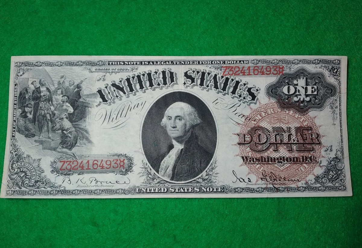 アメリカ 2013年 1ドル紙幣 E記号 スターノート 完全未使用 | 収集ワールド