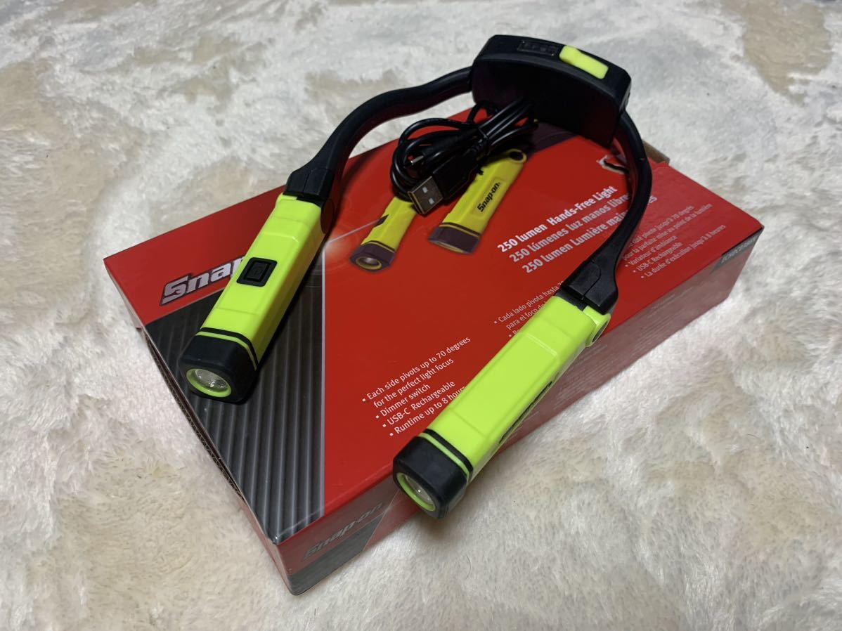 Snap-on 充電式LEDライト CTL761P 本体のみ 未使用 限定カラー ピンク