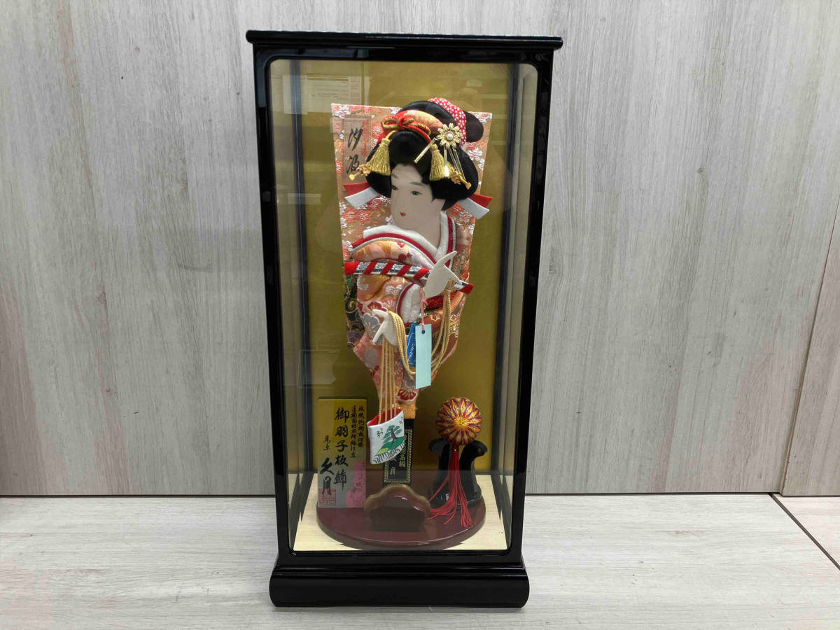 羽子板飾り ガラスケース入り お正月 日本伝統(正月)｜売買された