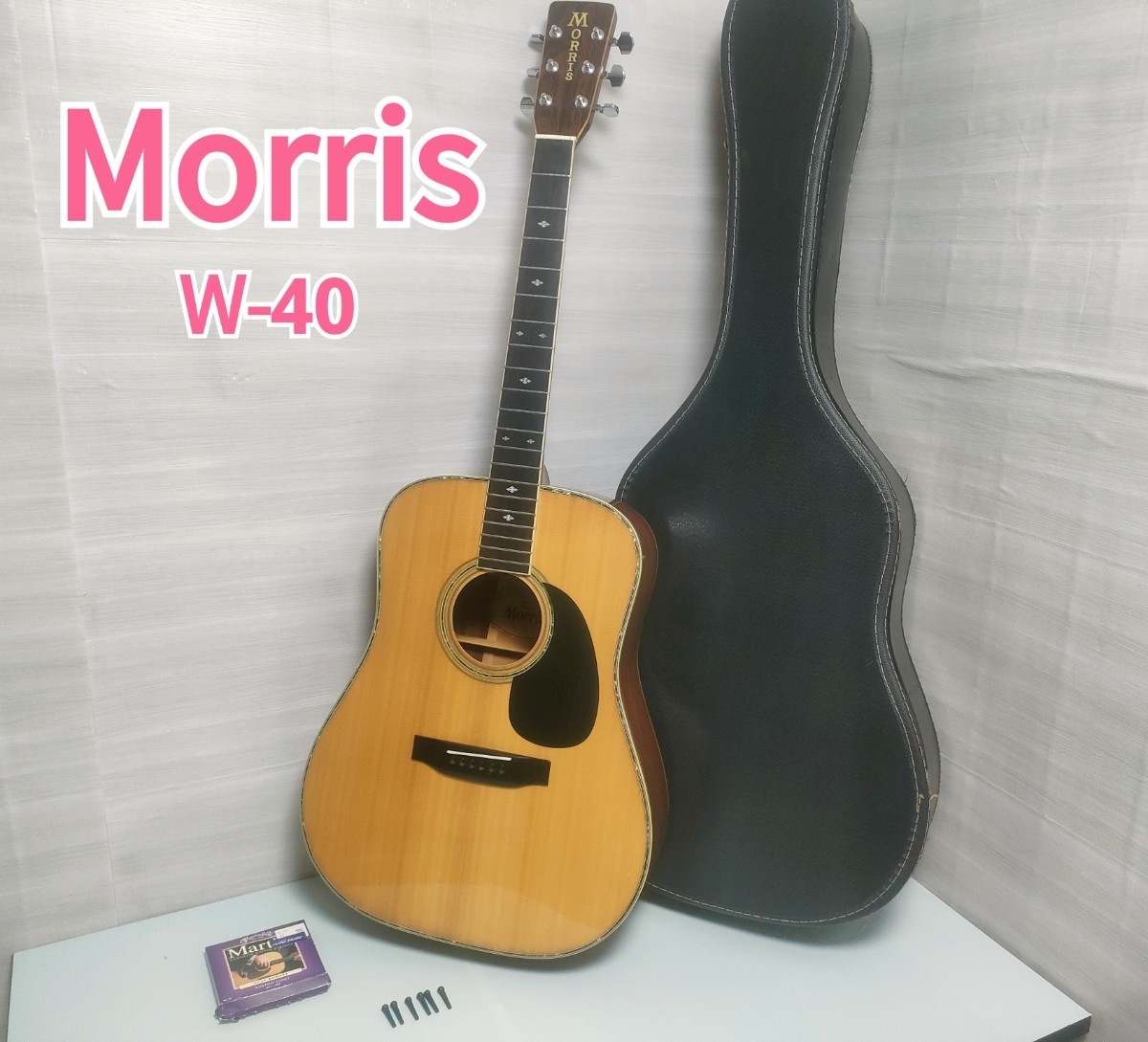 モーリス W-40 Acoustic Guitar Morris W 40 Japan Vintage 1980s