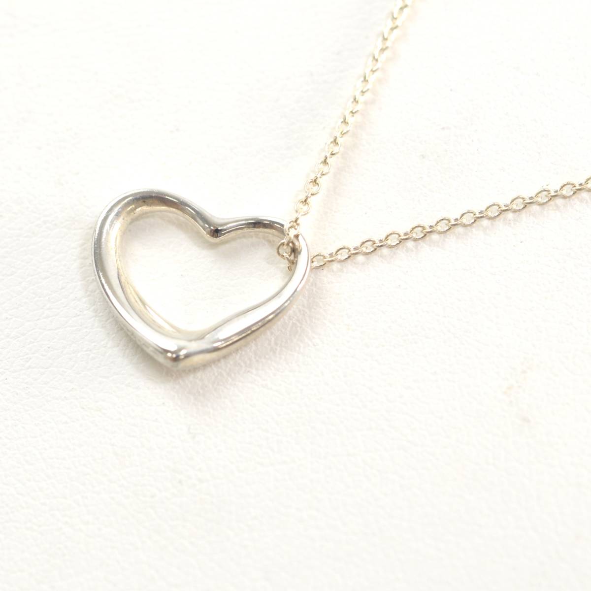 H 1円スタート TIFFANY&Co ティファニー オープンハート ペレッティ
