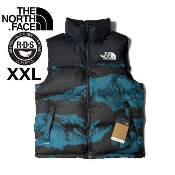 1円～!売切!【正規新品】THE NORTH FACE PRINTED 1996 RETRO NUPTSE 