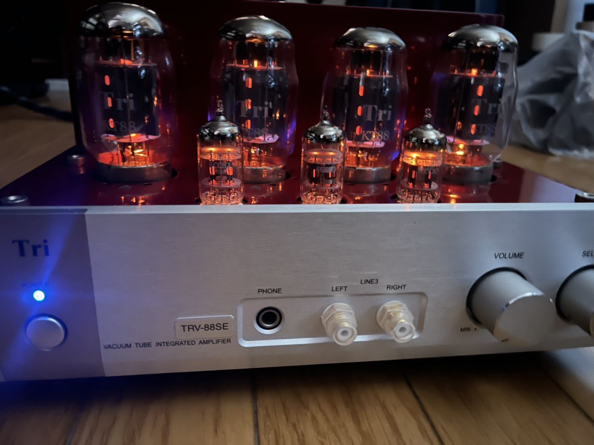 TRIODE TRV-88SE 真空管プリメインアンプ ⁄ 札幌の中古 TRIODE TRV-88SE 真空管プリメインアンプ ⁄ 札幌の中古