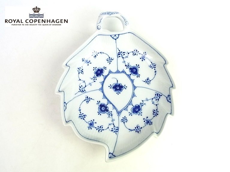 ◇極美品◇ロイヤルコペンハーゲン◇ブルーフルーテッド プレイン