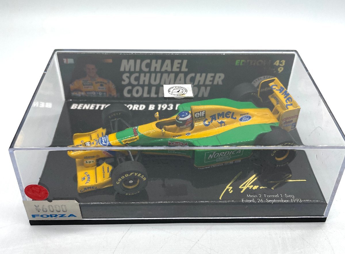 282△MINICHAMPS ミニチャンプス BENETTON FORD B 193 B ミニカー 5