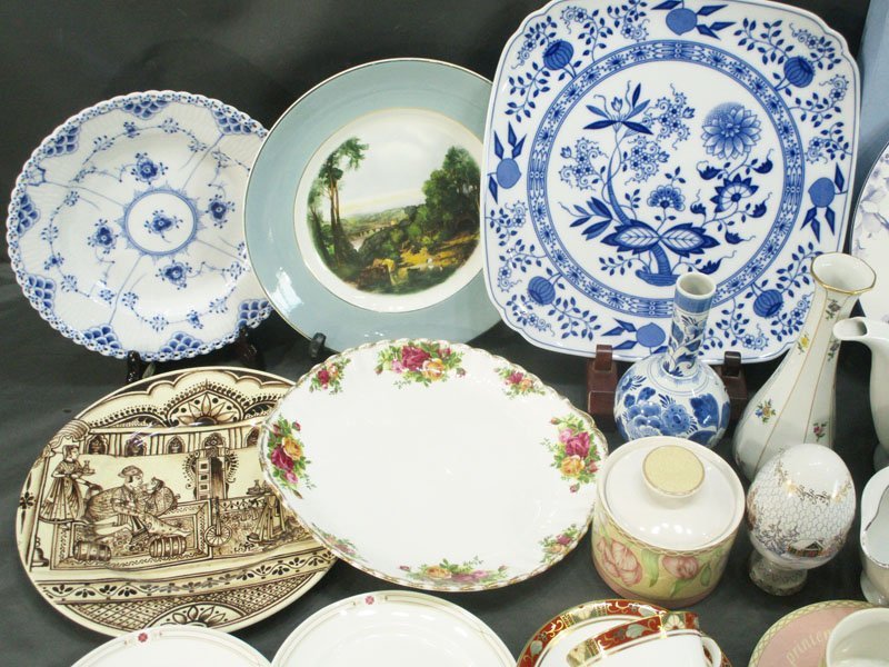 4265 洋食器 まとめて/ウェッジウッド ロイヤルウースター ミントン ノリタケ ナルミ ロイヤルコペンハーゲン 等 テーブルウェア ブランド