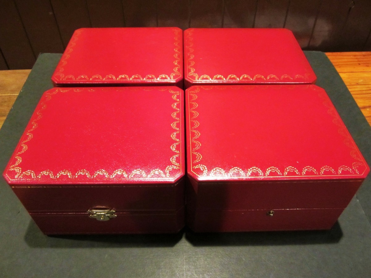 カルティエ Cartier 空箱 腕時計 BOX CARTIER 純正ボックス　4つセット