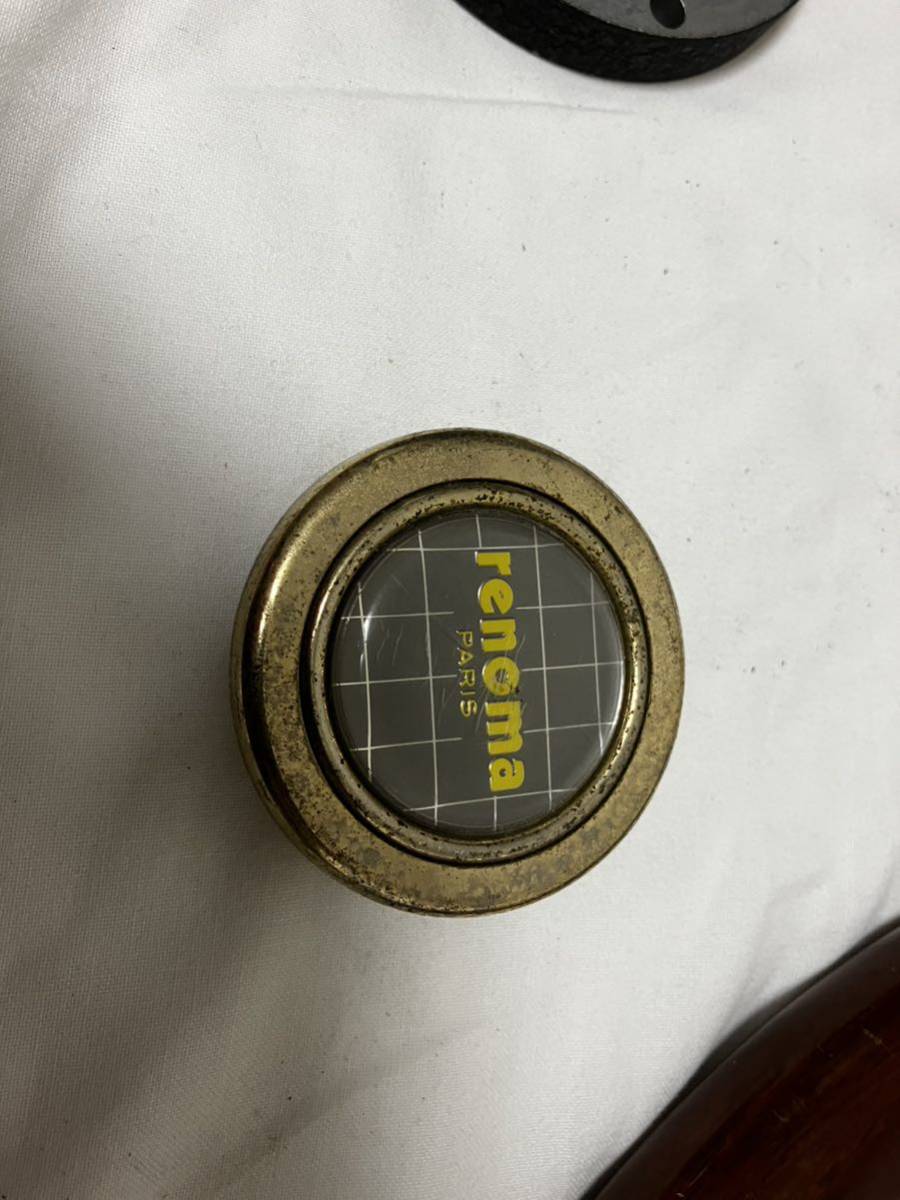 レノマ ステアリング ウッド ハンドル② italvolanti renoma PARIS