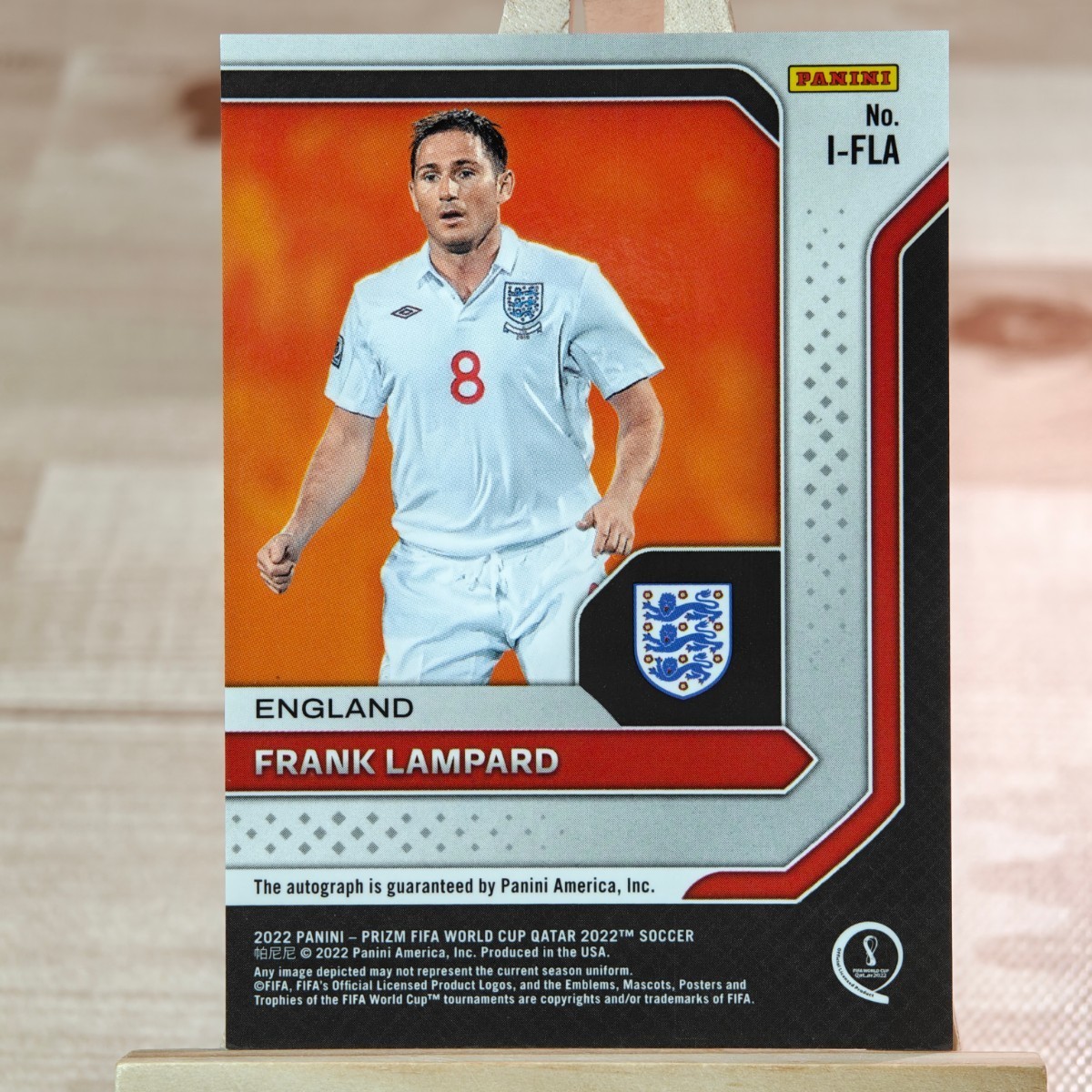 Panini Prizm Frank Lampard World Cup Auto 2022-23 | 0 Soccer