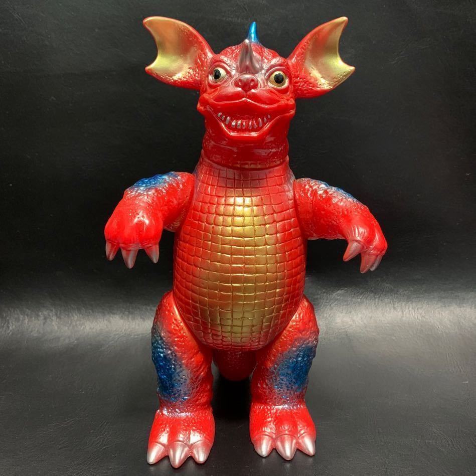 バラゴン ブルマァク ゴジラ 怪獣 M1号 ソフビ人形 バンダイ マルサン