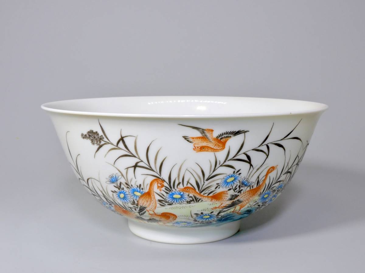 中国 粉彩 四方開窓花鳥紋 雍正年製铭 陶芸。 中国 粉彩 四方開窓花鳥紋 雍正年製铭 陶芸。 中国 粉彩 四方開窓花鳥