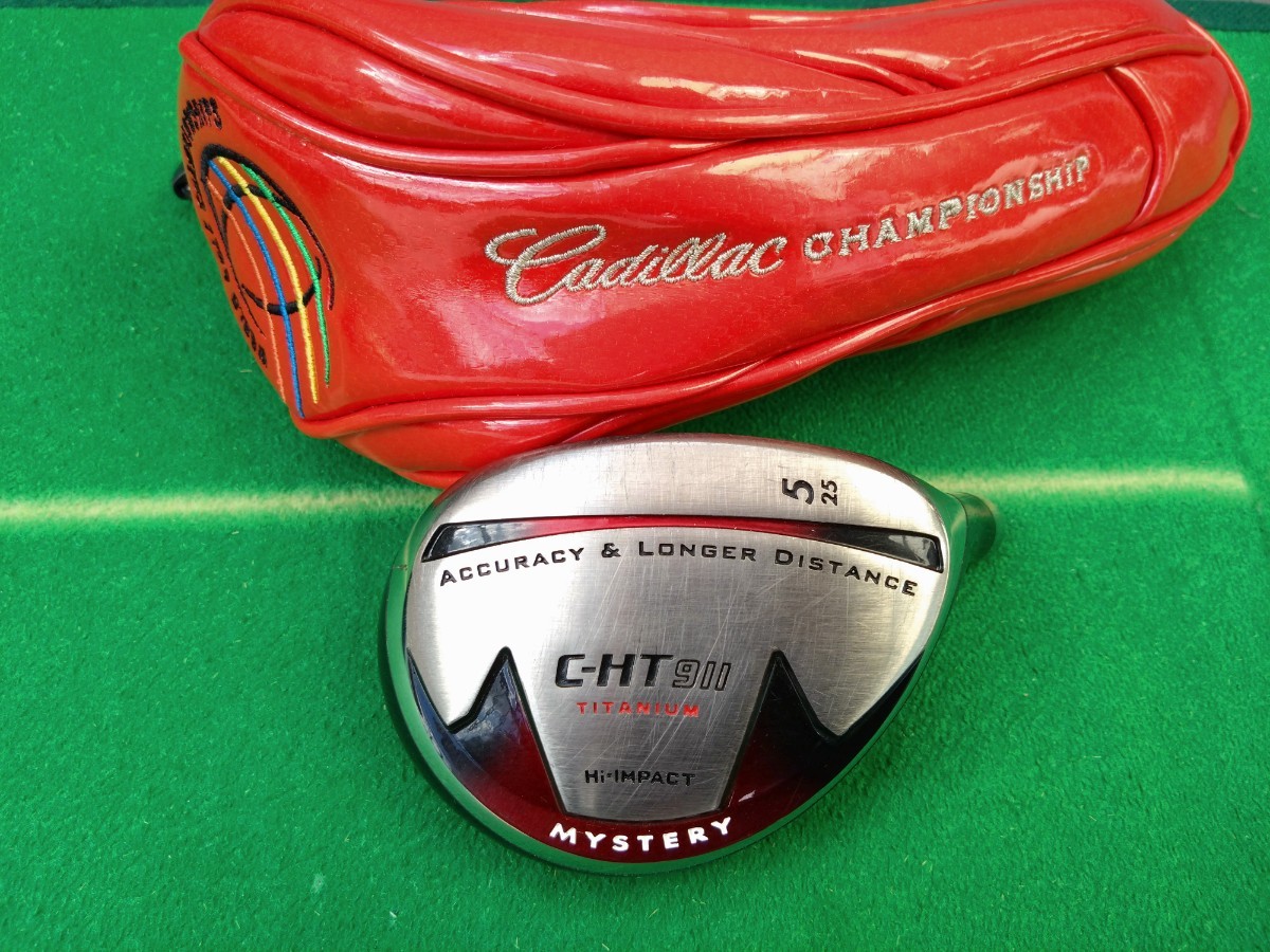 ☆mysteryミステリー　C-HT911　ユーティリティ５番25度ヘッド 　カバー付き☆