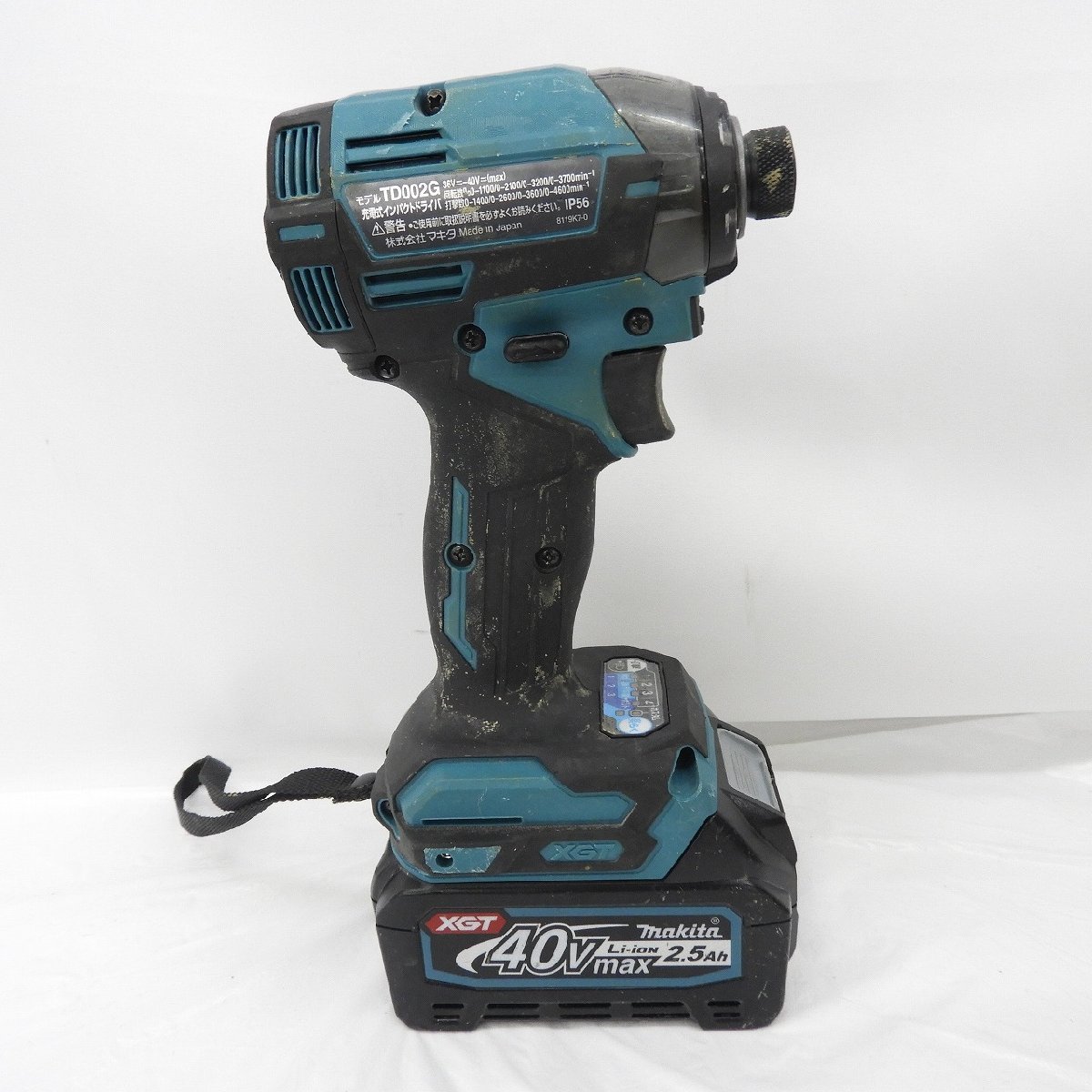 中古品】makita マキタ 充電式インパクトドライバ TD002G 36V 2.5Ah 
