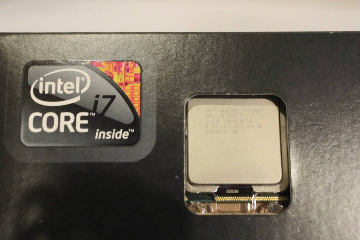 Core i7-980X 第1世代LGA1366 GulfTown 付属品完備 中古動作品