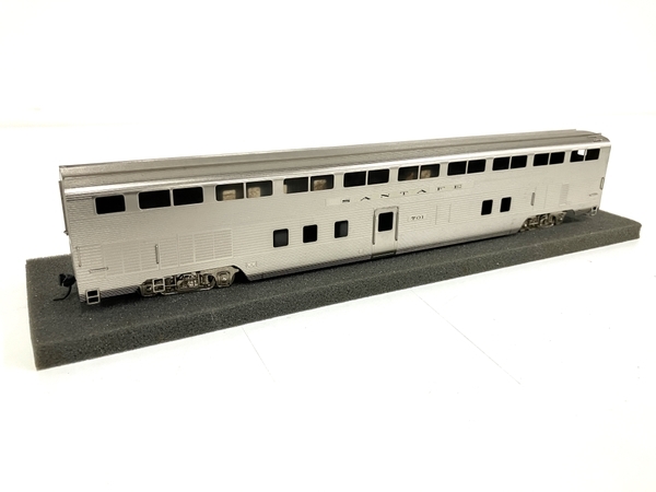 Hi COUNTRY Brass Ltd AT&SF Hi Level Coach 700 HOゲージ 未塗装 鉄道模型 ジャンクB8308837