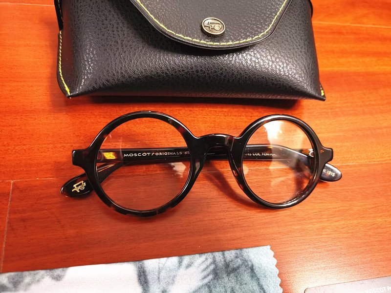 名作モデル☆新品☆ MOSCOT ZOLMAN ゾルマン 丸い眼鏡 メガネフレーム
