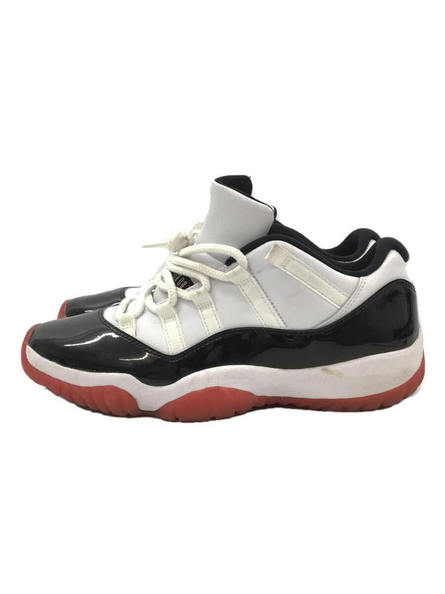 NIKE◆AIR JORDAN 11 RETRO LOW_エアジョーダン 11 レトロ ロー/26.5cm/ホワイト/ナイキ