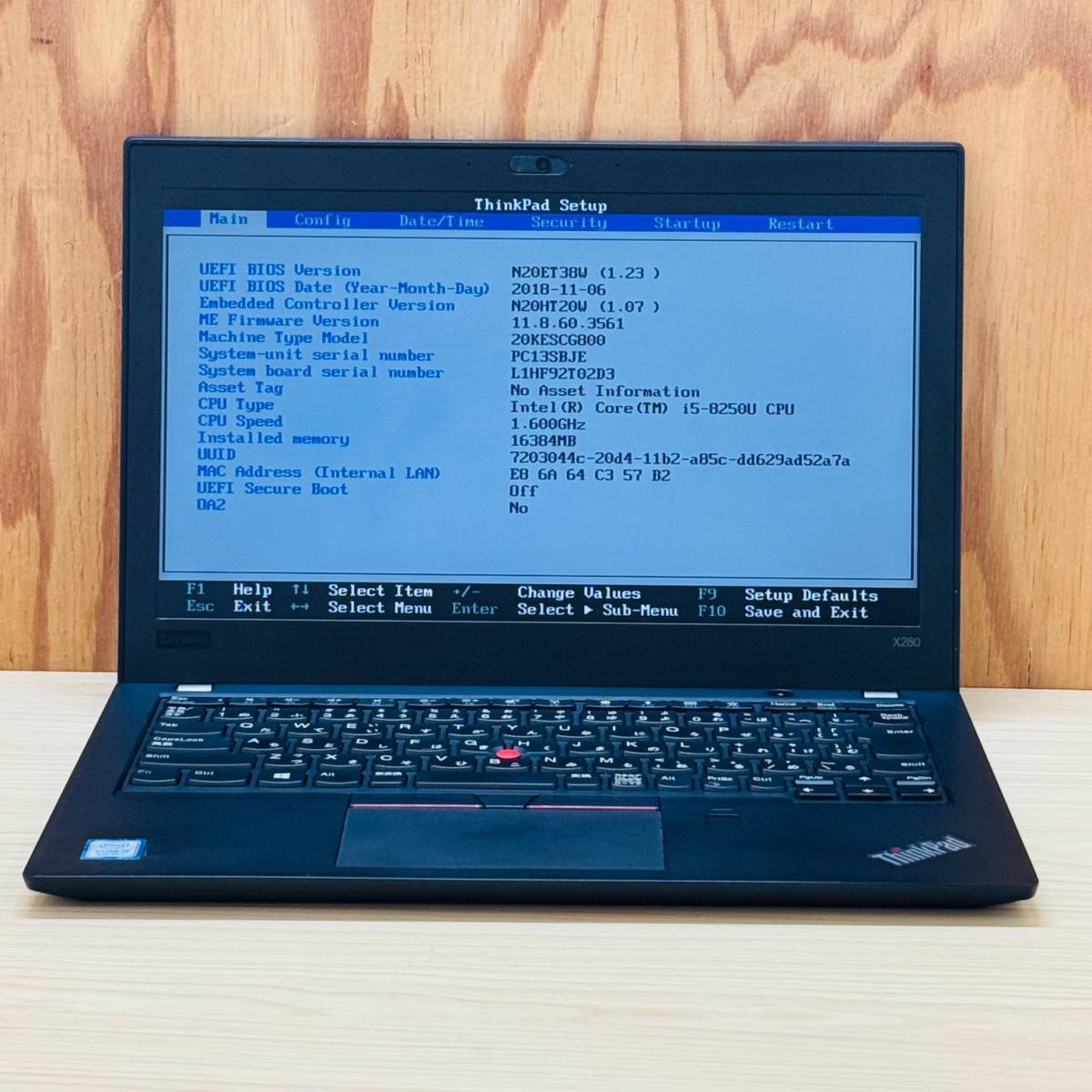 This image is not mine, I never took a picture of the stock bios, credits to the author